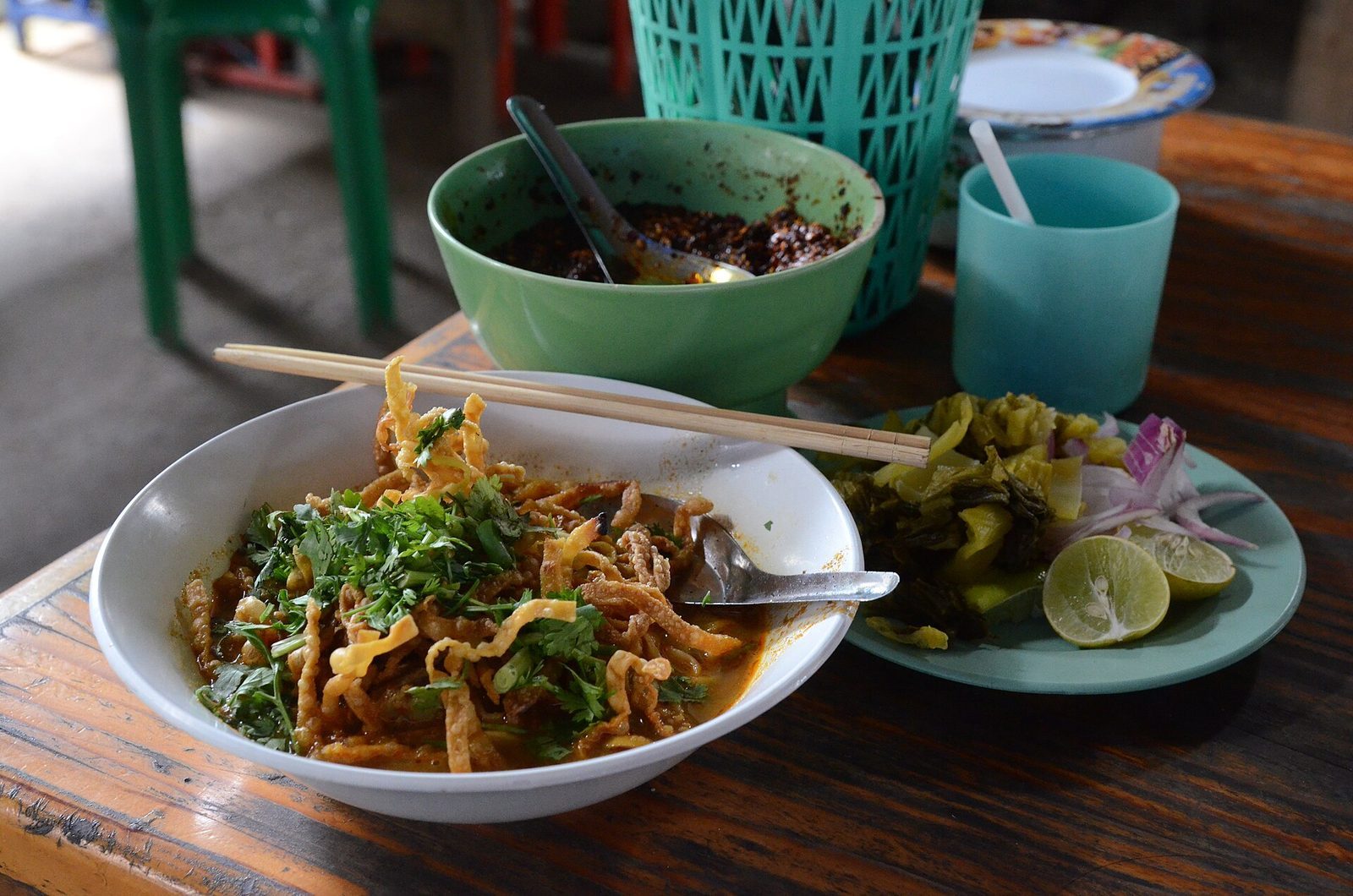 Khao soi i Chiang Mai